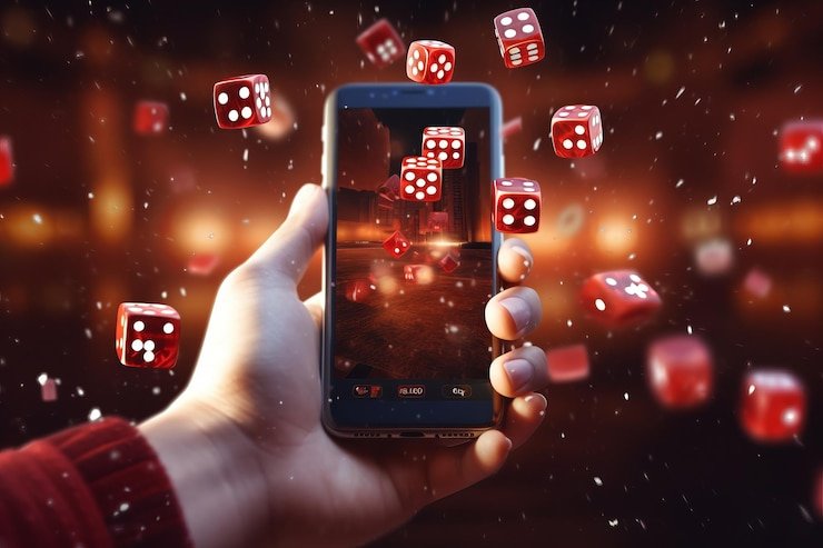 Tampilan meja baccarat live di aplikasi mobile aman333